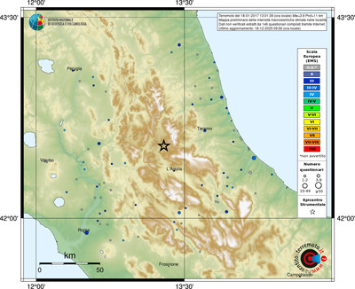 Mappa EMS - località