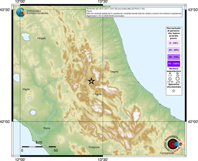 Mappa comuni con almeno 3 questionari