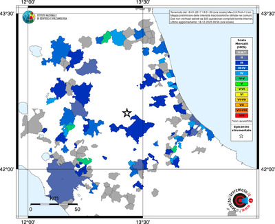 Mappa MCS - territori comuni