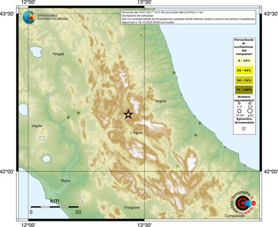 Mappa comuni con almeno 3 questionari