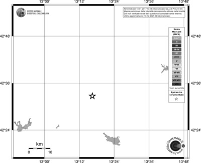 Mappa MCS - territori località