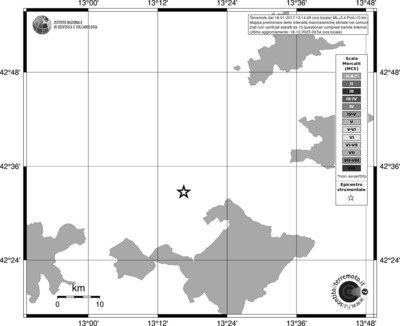 Mappa MCS - territori comuni