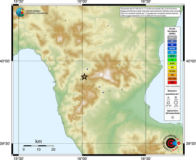Mappa EMS - località