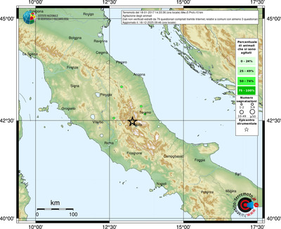 Mappa comuni con almeno 3 questionari