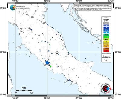 Mappa MCS - territori località