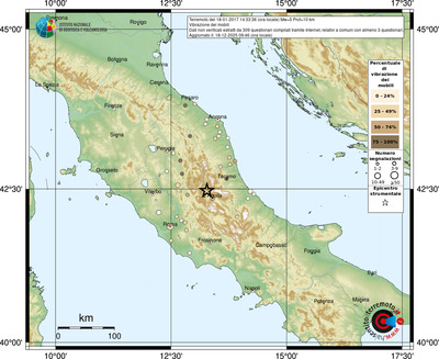 Mappa comuni con almeno 3 questionari