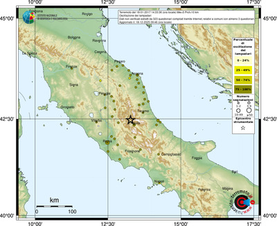 Mappa comuni con almeno 3 questionari