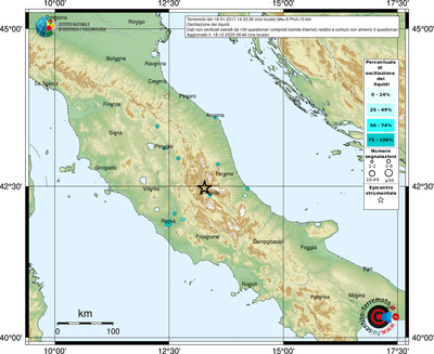 Mappa comuni con almeno 3 questionari