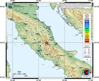 Mappa MCS - località