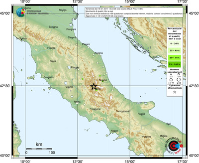 Mappa comuni con almeno 3 questionari