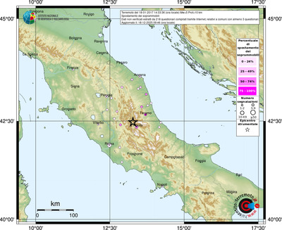 Mappa comuni con almeno 3 questionari