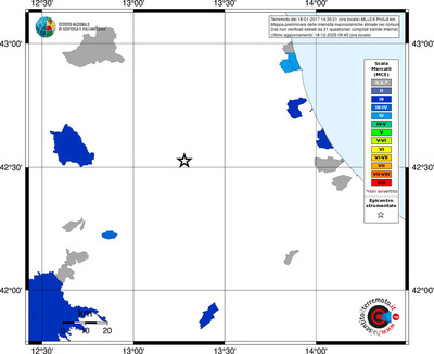 Mappa MCS - territori comuni