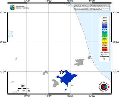 Mappa EMS - territori comuni