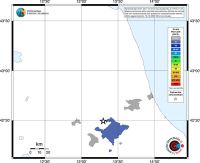 Mappa MCS - territori comuni