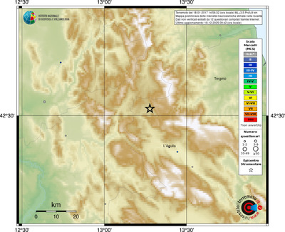 Mappa MCS - località