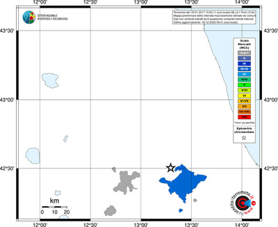 Mappa MCS - territori comuni