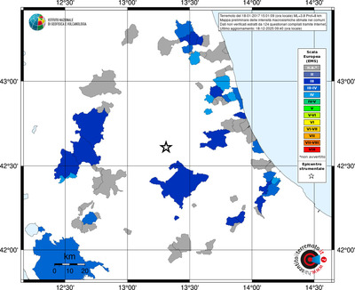 Mappa EMS - territori comuni