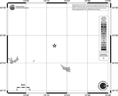 Mappa MCS - territori località