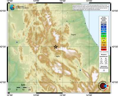 Mappa EMS - località