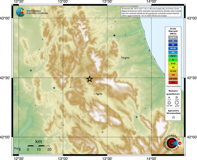 Mappa MCS - località