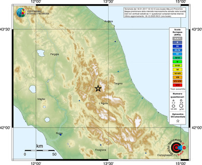 Mappa EMS - località