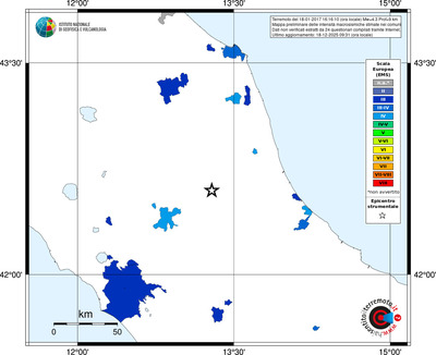 Mappa EMS - territori comuni