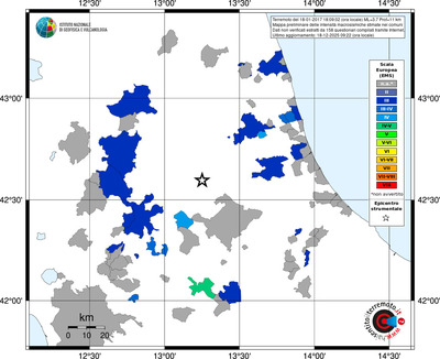 Mappa EMS - territori comuni