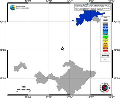 Mappa MCS - territori comuni