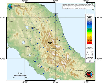 Mappa EMS - località