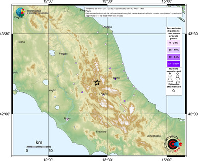 Mappa comuni con almeno 3 questionari