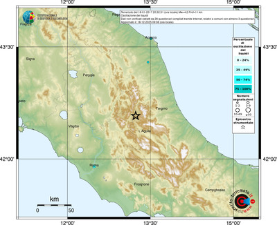 Mappa comuni con almeno 3 questionari