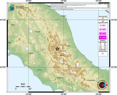 Mappa comuni con almeno 3 questionari