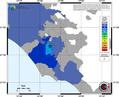 Mappa MCS - territori comuni
