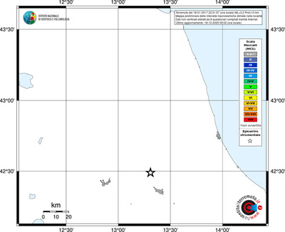 Mappa MCS - territori località