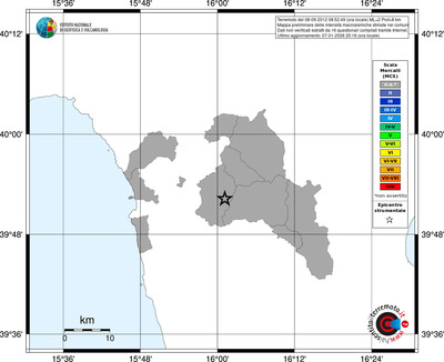 Mappa MCS - territori comuni