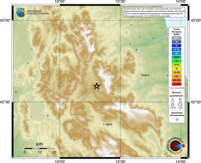 Mappa EMS - località