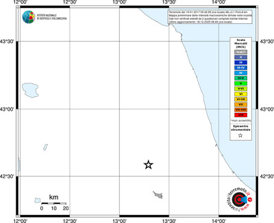 Mappa MCS - territori località