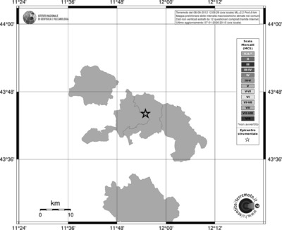 Mappa MCS - territori comuni