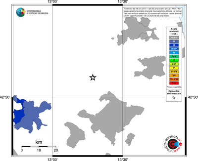 Mappa MCS - territori comuni