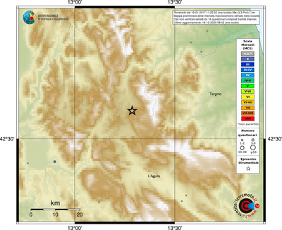 Mappa MCS - località