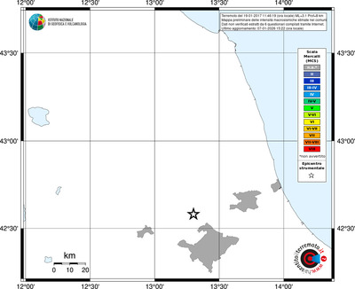 Mappa MCS - territori comuni