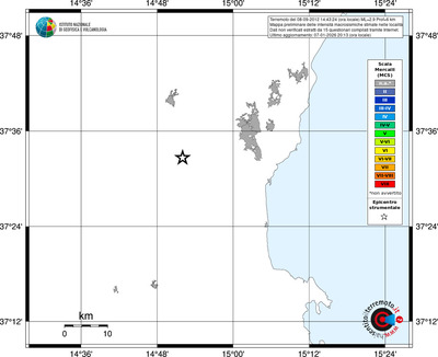 Mappa MCS - territori località