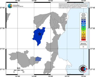 Mappa MCS - territori comuni
