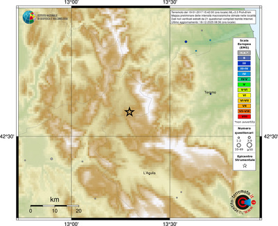 Mappa EMS - località