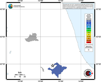 Mappa MCS - territori comuni