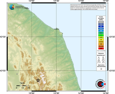 Mappa EMS - località