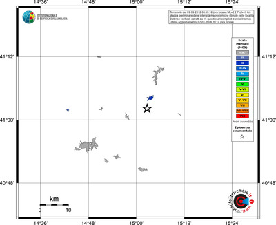 Mappa MCS - territori località