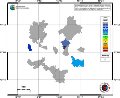 Mappa MCS - territori comuni
