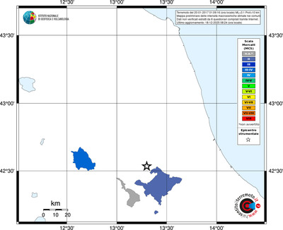 Mappa MCS - territori comuni