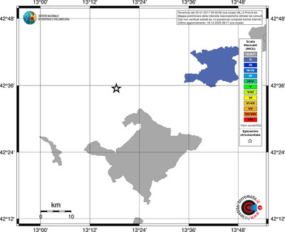 Mappa MCS - territori comuni